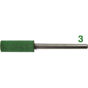 7875E - MOLE ABRASIVE CON SUPPORTO IN GOMMA TENERA - Prod. SCU